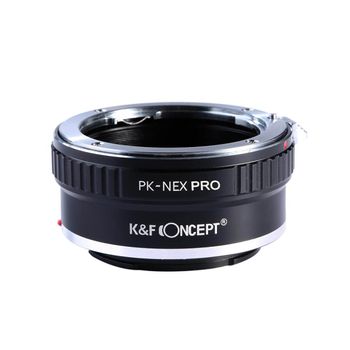 K&f concept pk-nex pro adaptor montura pentax k la sony e-mount (nex) kf06.402