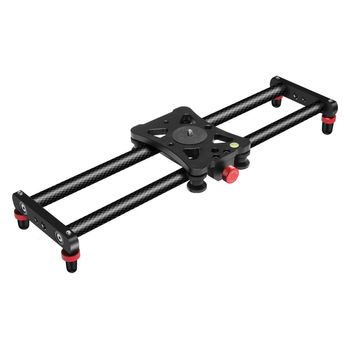 Mini slider sldm din fibra de carbon 30cm pentru camere video si dslr