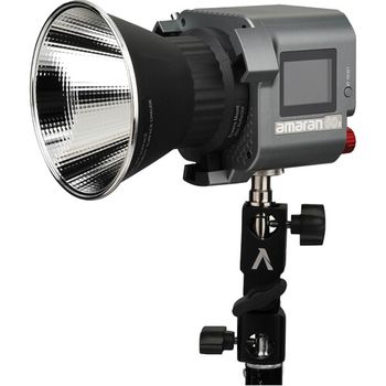 Lampa video led daylight amaran cob 60d 5600k cu bluetooth si reflector