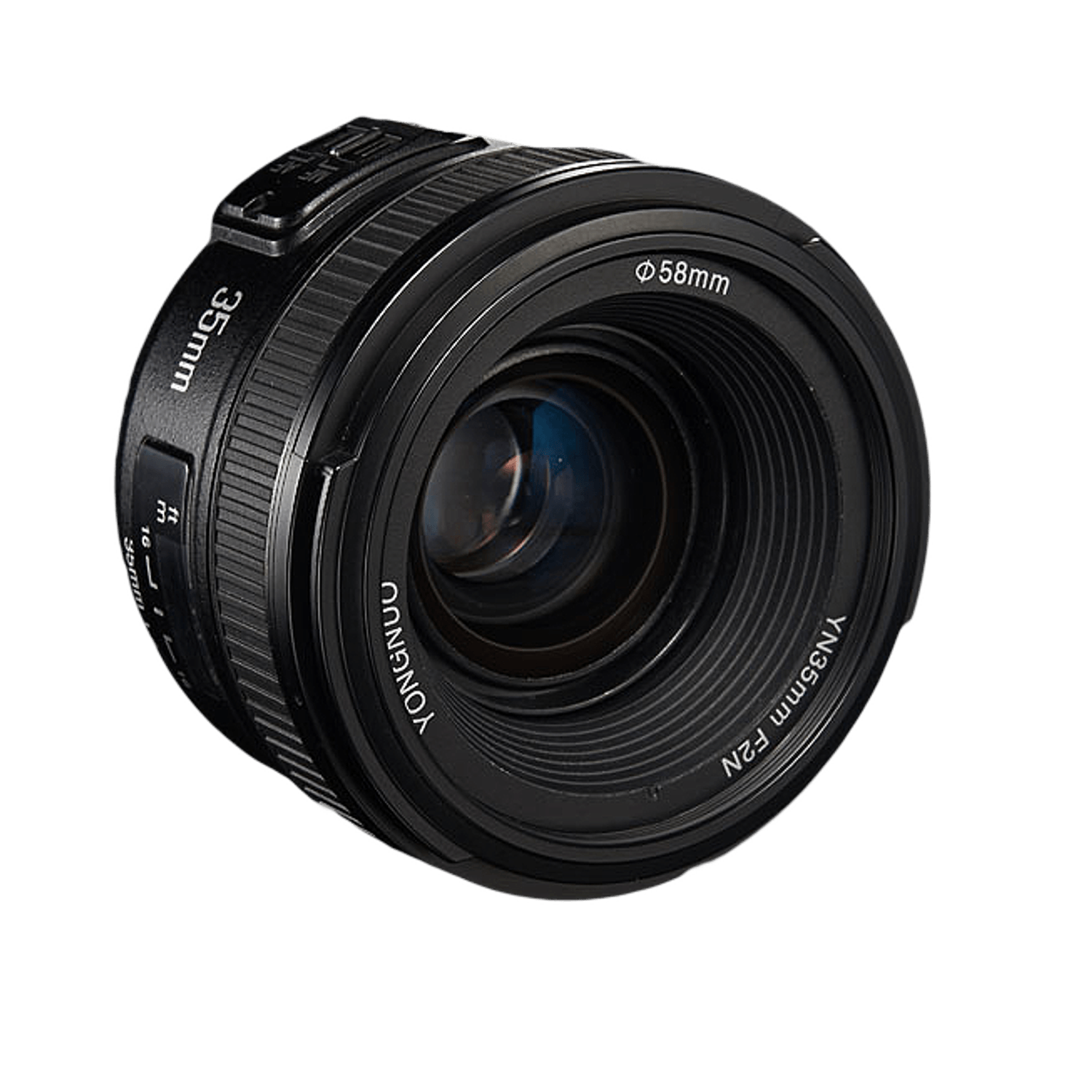 Yongnuo YN 35mm f2 pentru Nikon fotografia produsului