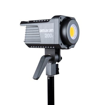 Lampa Video LED Daylight Amaran 200d 5600K cu Bluetooth si reflector Amaran imagine noua 2022
