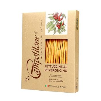 Paste gourmet autentice Fettuccine cu ardei iute La Campofilone 250 G La Campofilone elefant