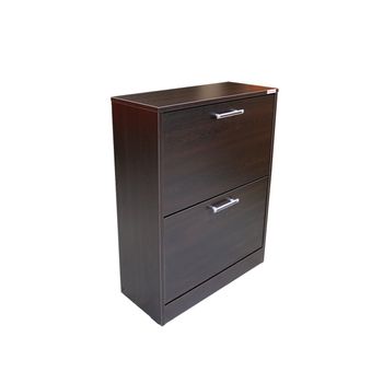 Pantofar 2 usi mic, wenge, 60 x 84 x 26 cm