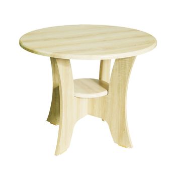 Masuta cafea roma rotunda, sonoma, 69 x 55 cm