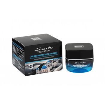 Cremă hidratantă 24h pentru față și ochi 2 in 1, 50 ml, santo volcano spa