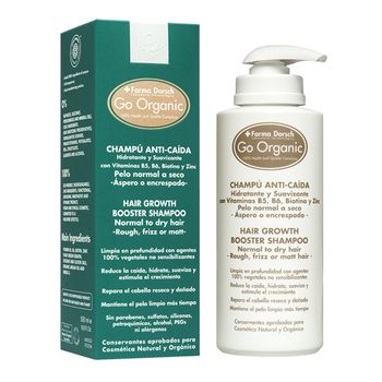 Șampon organic pentru creșterea părului normal/uscat, 500 ml, Fridda Dorsch elefant.ro