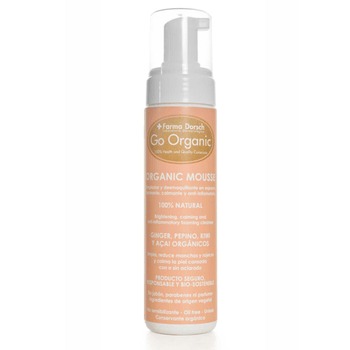 Spuma micelară organică pentru demachiere și curățare, 200 ml, fridda dorsch