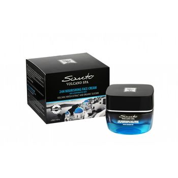 Cremă de față hidratantă 24h, 50 ml, santo volcano spa