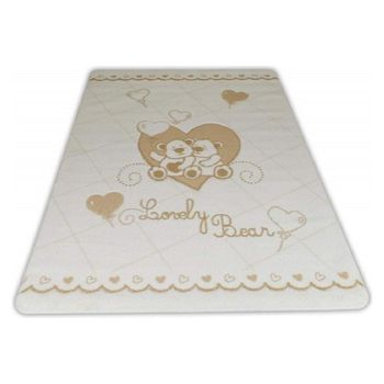 Covor copii baby set lovely bear bej 120 x 180 cm