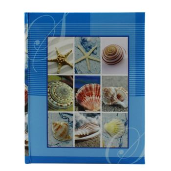 Album foto bloom, procart, 100 fotografii, format 10x15, buzunare slip-in, albastru
