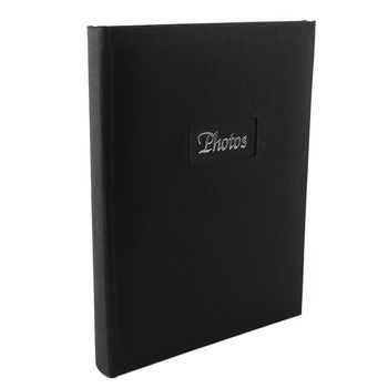 Album foto pearl, procart, capacitate 100 fotografii, 10x15cm, etichete notite, 50 pagini, negru