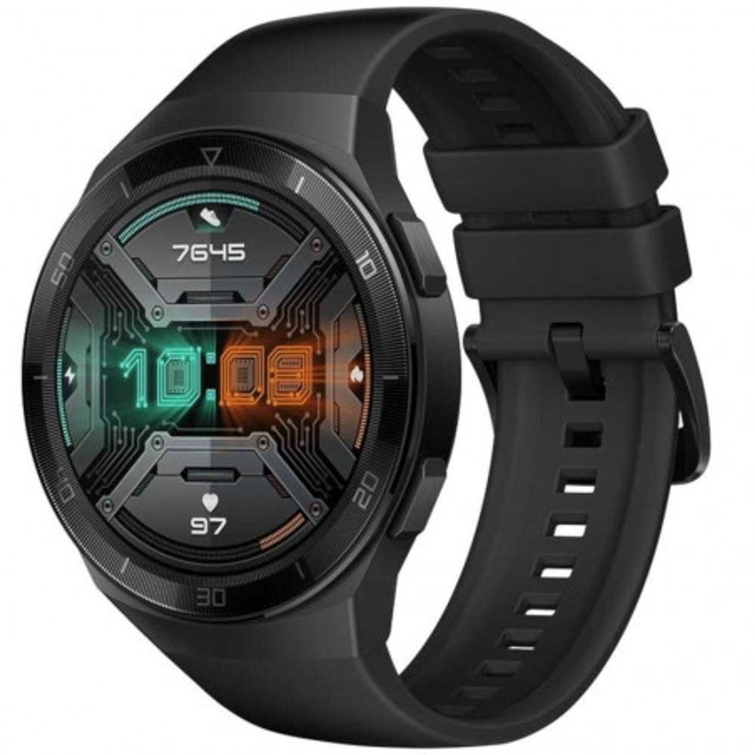 Ceas Smartwatch Huawei Watch GT 2e 46mm Graphite, Black fotografia produsului View 2 L
