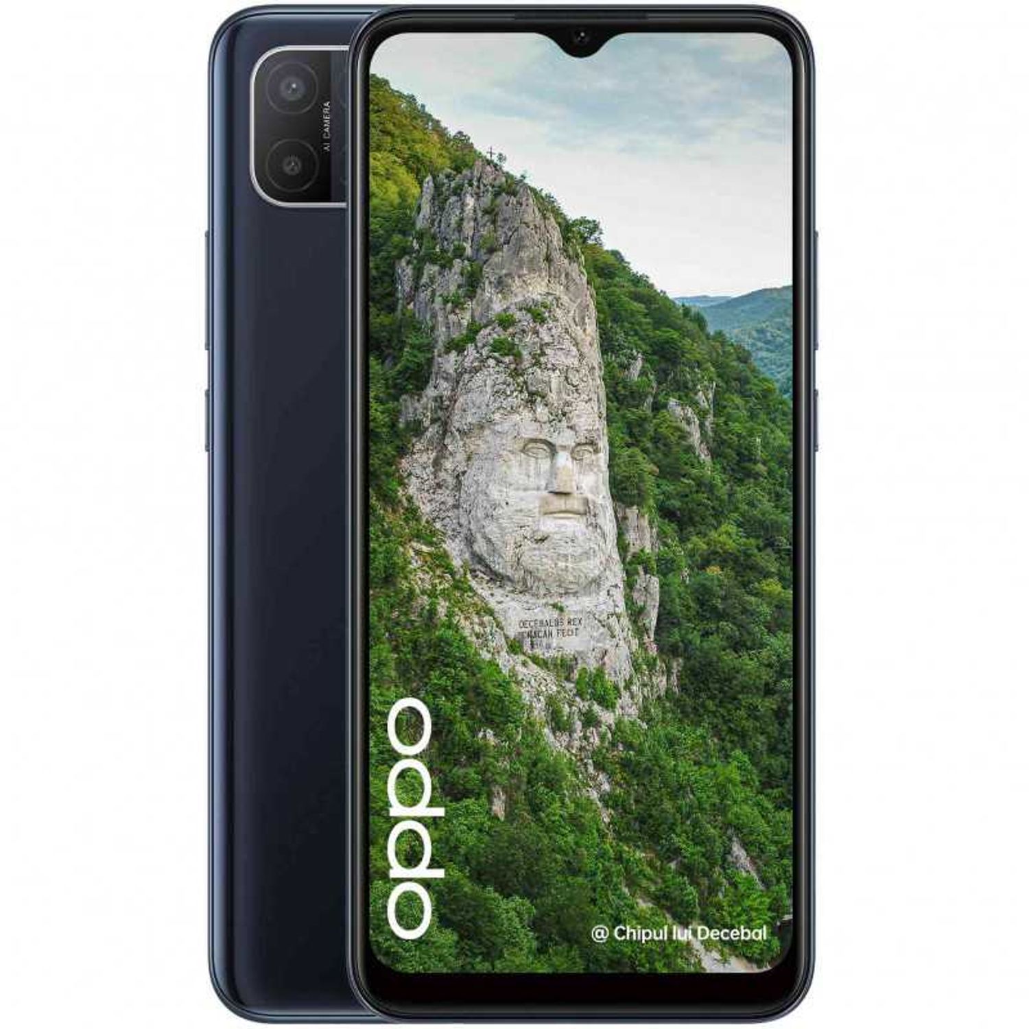 Telefon Mobil OPPO A15 4G Dual SIM 32GB 3GB RAM Dynamic, Black fotografia produsului