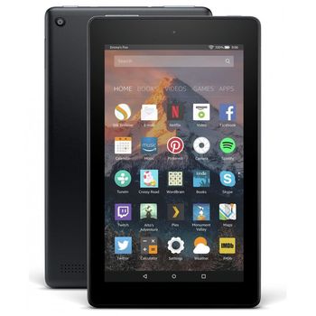 Tableta Amazon Fire 7 Quad-Core 1.3 GHz 7 1GB RAM 16GB Wi-Fi, Black Amazon imagine noua 2022