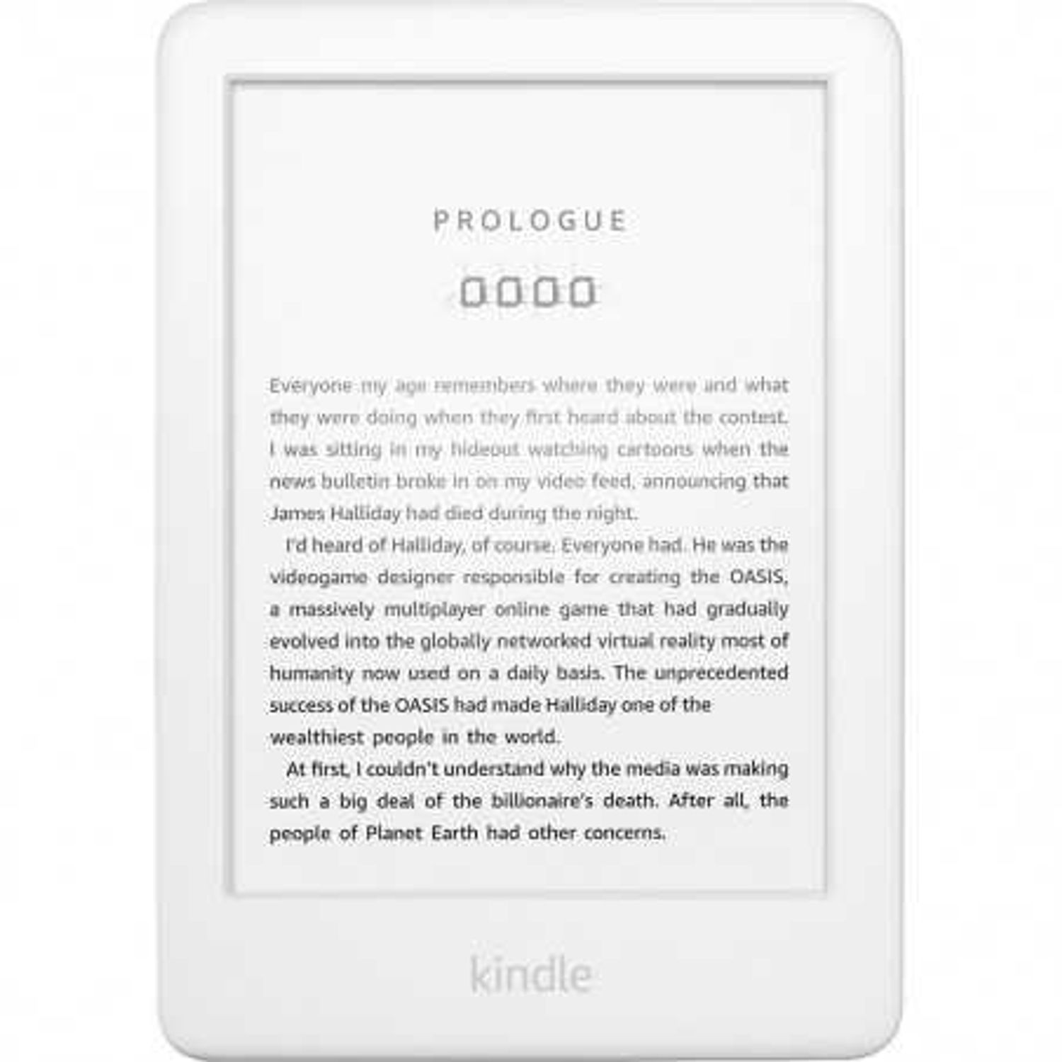 eBook Reader Kindle Touch 2019 WiFi 8 GB 167 ppi, White fotografia produsului View 2 L