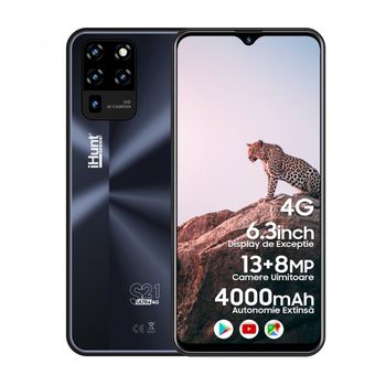 Telefon mobil iHunt S21 Ultra 2021 Dual SIM 4G, Black elefant.ro imagine noua 2022