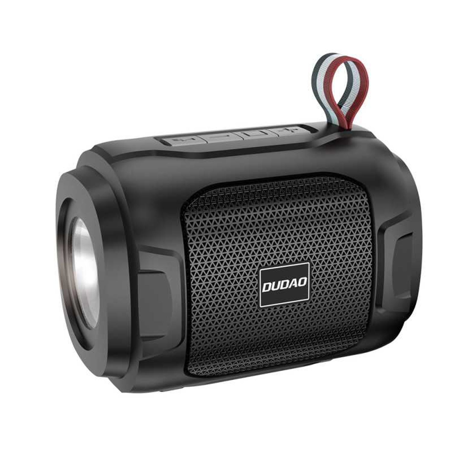 Boxa Portabila Dudao Bluetooth 5.0 Lanterna 3W 500mAh, Negru fotografia produsului