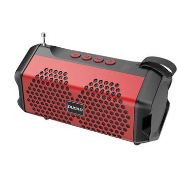 Boxa Portabila Dudao Bluetooth 5.0 3W 500mAh Radio, Red Dudao imagine noua 2022