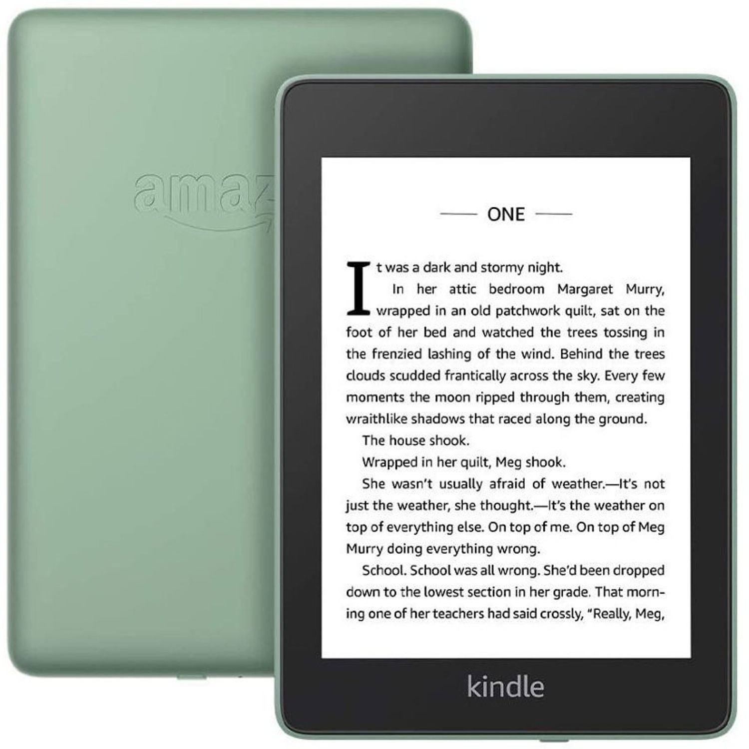 eBook reader Kindle Paperwhite 2018 300 ppi rezistent la apa, Sage fotografia produsului