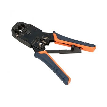 Cleste profesional lankatt sertizat modular rj45 / rj11 / rj12 / rj9, taiat/dezizolat cablu si sertizat mufe, tip 2