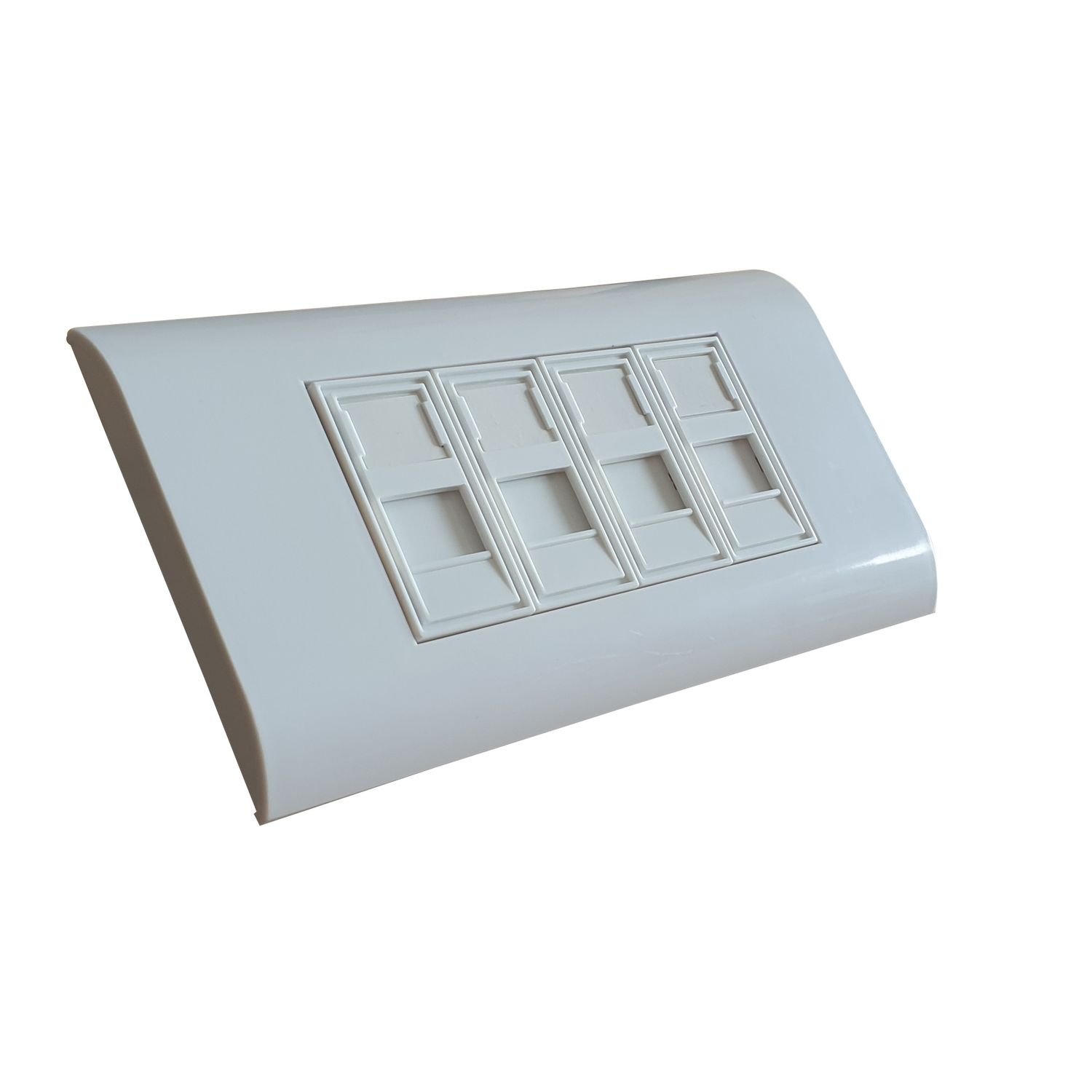 ArcNET - Priza 4 porturi voce/date cat6 LanKATT neecranata 4 x RJ45 ...