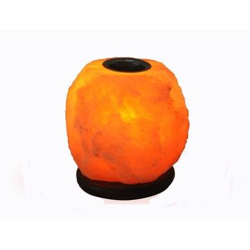 Lampa electrica, procart, din cristale de sare cu difuzor arome