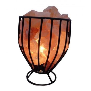 Lampa de sare, procart, 15w, e14, intrerupator on/off, suport tip cos metalic