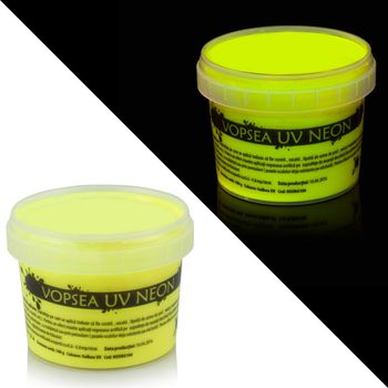Vopsea uv procart, neon galbena, 100 ml
