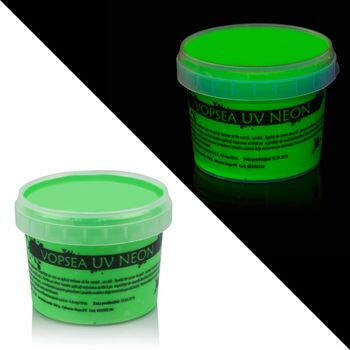 Vopsea uv procart, neon verde, cantitate 100 ml