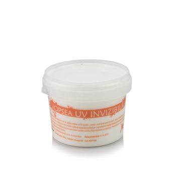 Vopsea invizibila procart, fluorescenta reactiva uv, transparenta portocalie, 30 ml