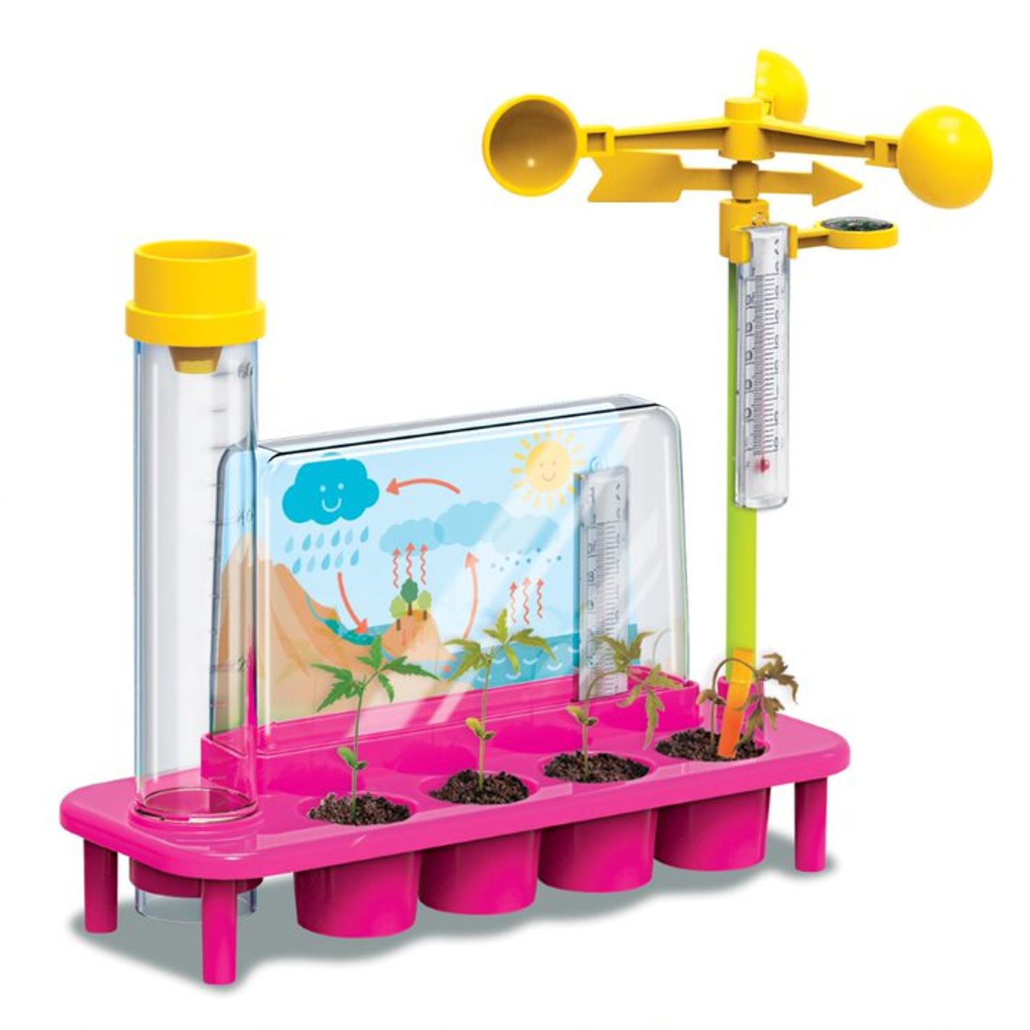 Kit stiintific Statia Meteo, STEAM Kids fotografia produsului View 2 L
