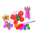 Mini set creativ - Fluturi tricotati, LittleCraft fotografia produsului View 3 S
