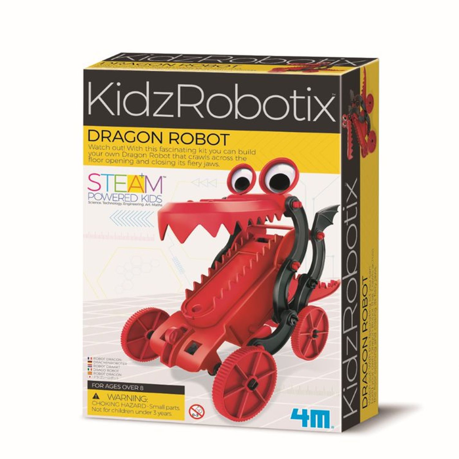 Kit constructie robot - Dragon Robot, Kidz Robotix fotografia produsului