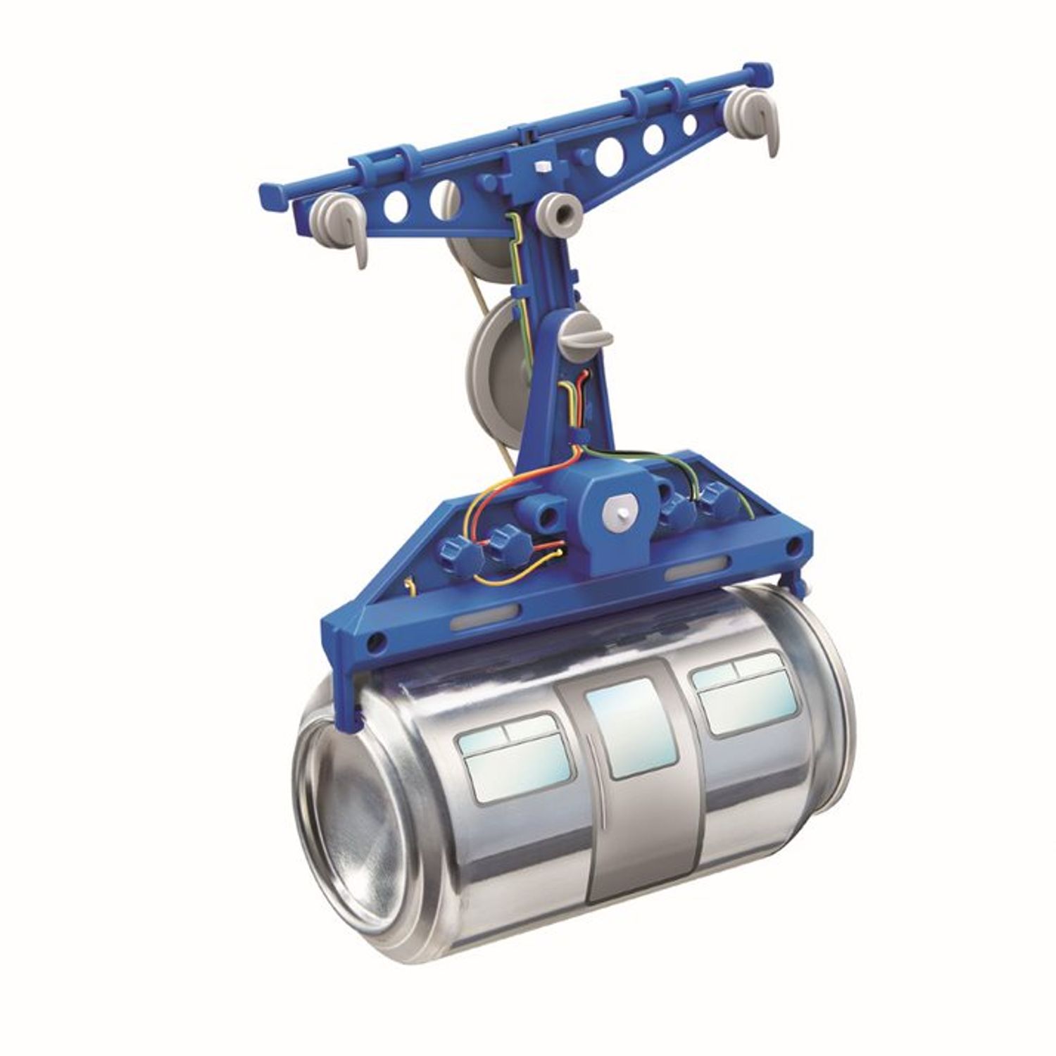 Kit constructie robot - Tin Can Cable Car, Kidz Robotix fotografia produsului View 3 L