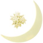Decoratiuni de perete fosforescente - Luna si stele fotografia produsului View 3 S