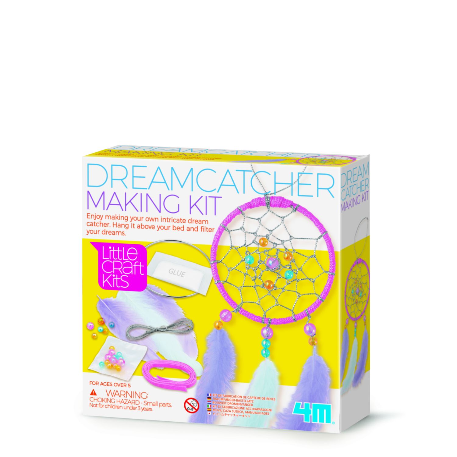 Mini set creativ - Dreamcatcher, LittleCraft fotografia produsului