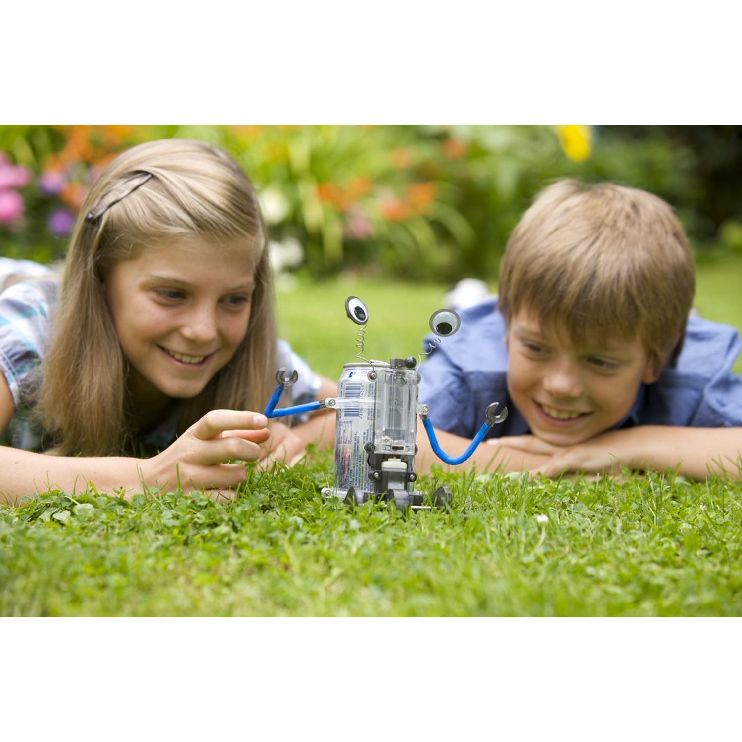 Kit constructie robot - Tin Can Robot, Kidz Robotix fotografia produsului View 2 L