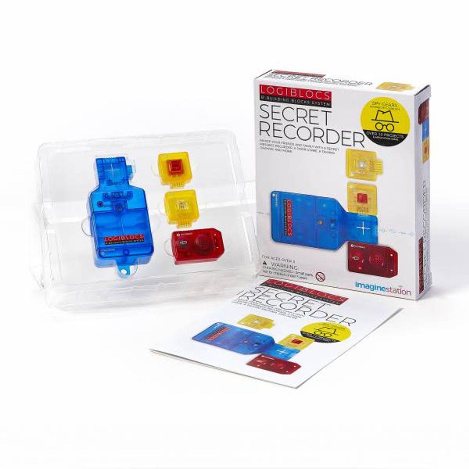 Joc electronic Logiblocs - set Secret Recorder fotografia produsului View 2 L
