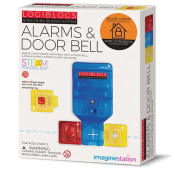 Joc electronic logiblocs - set alarma & sonerie