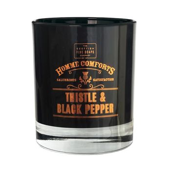Lumanare parfumata thistle & black pepper, 240 g