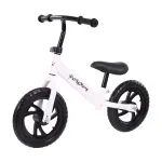 Bicicleta de echilibru pentru incepatori, Bicicleta fara pedale pentru copii intre 2 si 5 ani, Alba fotografia produsului