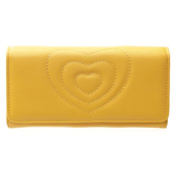 Portofel de dama heart galben, ella icon