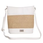Geanta Dama Lana Alba 24*22*13 Cm, Ella Icon fotografia produsului