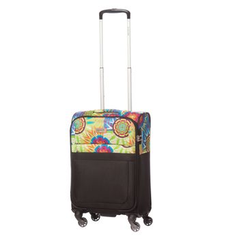 Troler rio textil negru 55*36*21 cm, ella icon