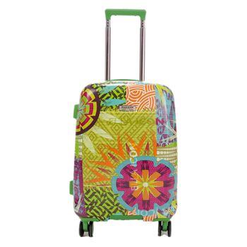 Troler rio pc verde 55*36*23 cm, ella icon