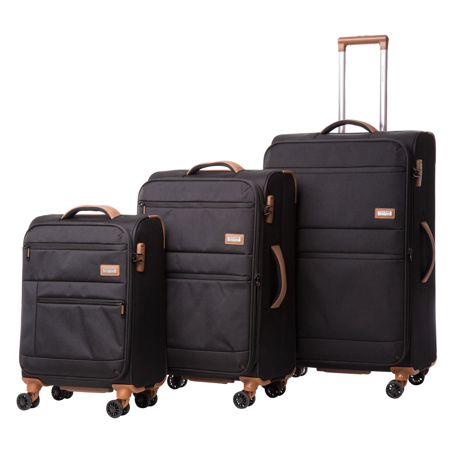 Troler Atena Negru 67x41x27 Cm, Ella Icon fotografia produsului View 6 L