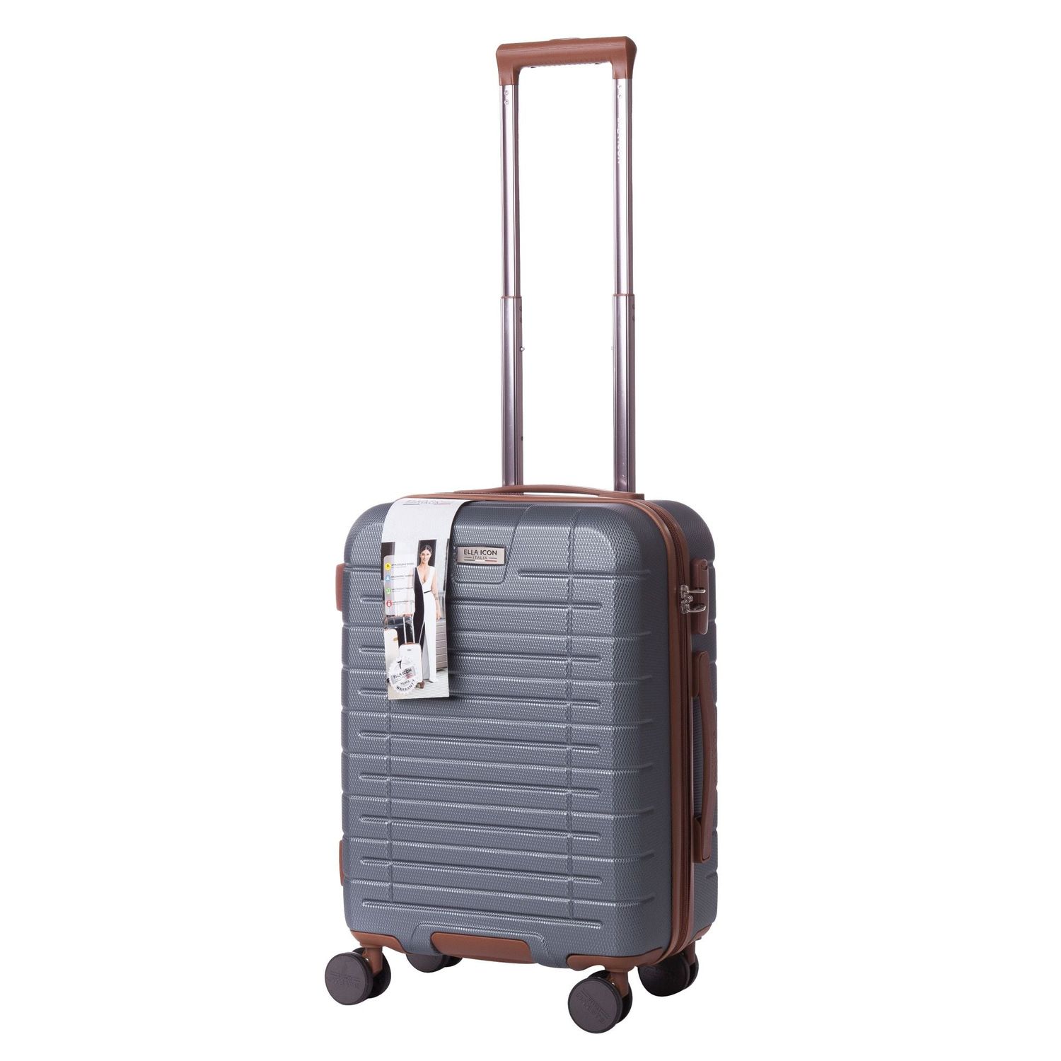 Troler Leaf Argintiu 55*39*23 Cm, Ella Icon fotografia produsului