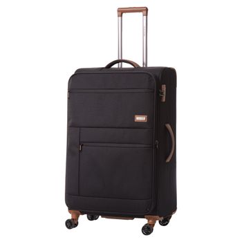 Troler atena negru 77x46x31 cm, ella icon