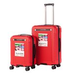 Troler Optic Rosu 55*38*23 Cm, Ella Icon fotografia produsului View 5 S