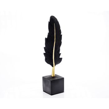 Statueta din rasina, black tree, negru, 29 cm, ella home